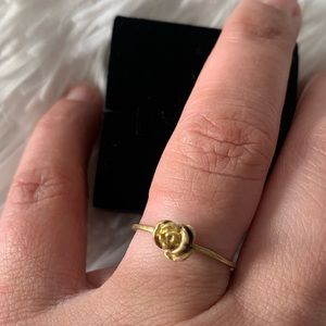 Verameat rose Gold brass ring